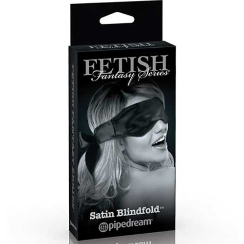 Pipedream Fetish Fantasy Series Limited Edition Satin Blindfold Black