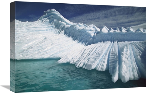 Global Gallery GCS-397797-1624-142 16 x 24 in. Overturned Iceberg with