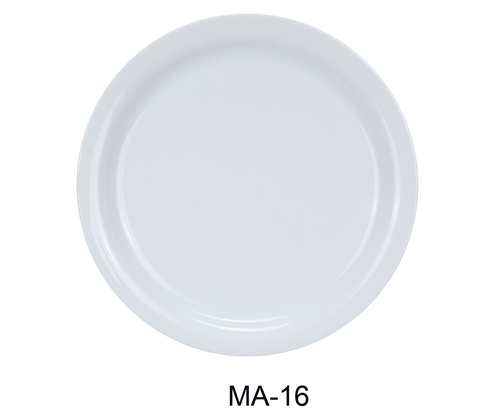 Yanco MA-16 Mayor 10.5" Narrow Rim Dinner Plate