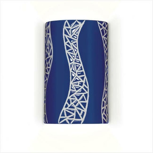 A19 M20304-CB Passage Wall Sconce Cobalt Blue - Cobalt Blue - Mosaic C