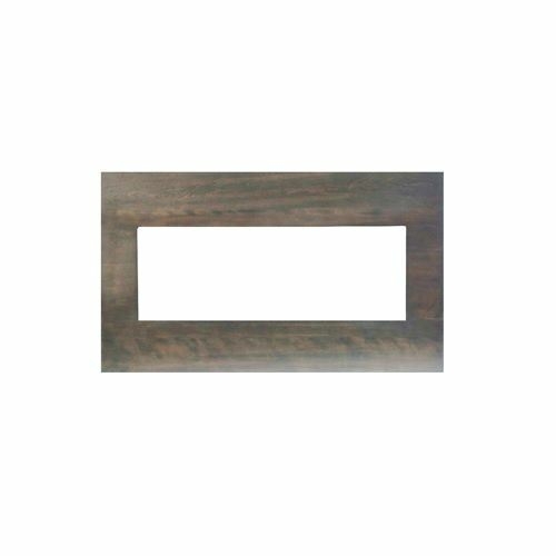 Gray Bark Birch Wood Mantel Surround for BI-40-XTRASLIM Fireplace Inse