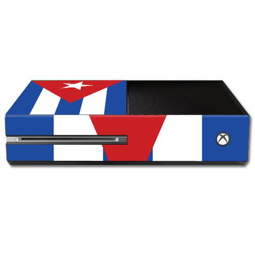 MightySkins MIXBONE-Cuban Flag Skin Decal Wrap for Microsoft Xbox One 