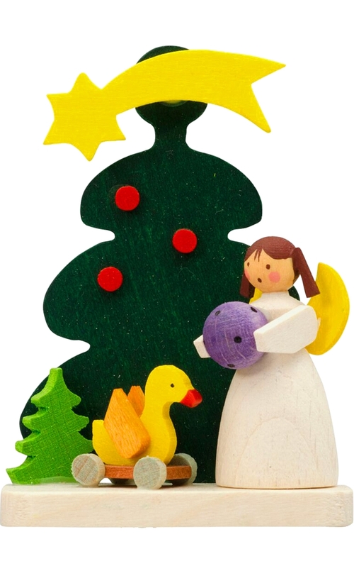 Alexander Taron 4172 Graupner Ornament Angel with a Toy Duck