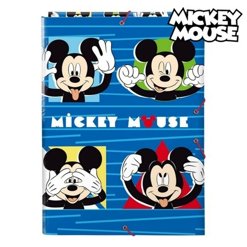 Folder Mickey Mouse Clubhouse Me time 26 x 33.5 x 2.5 cm Red Blue A4