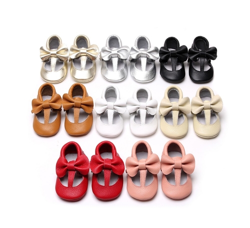 Fashion T bar style Newborn first walker Genuine