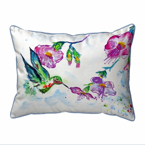 Betsy Drake SN713 11 x 14 in. Feeding Hummingbird Small Indoor & Outdo