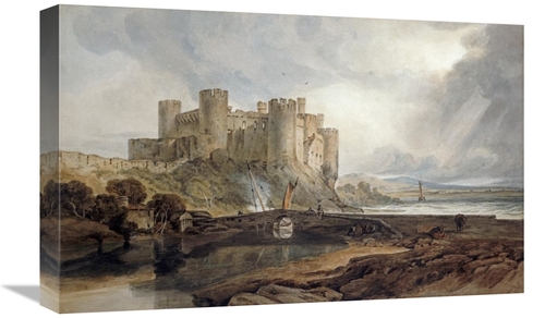 Global Gallery GCS-267438-22-142 22 in. Conway Castle Art Print - Jose