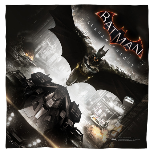 Batman Arkham Knight & Arkham Knight Poster-Bandana, White - 22 x 