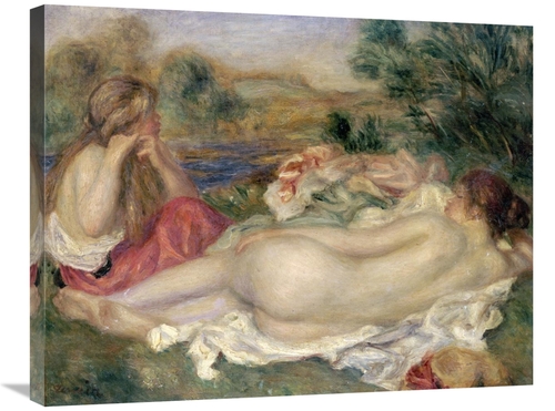 Global Gallery GCS-267147-30-142 30 in. Two Bathers Art Print - Pierre