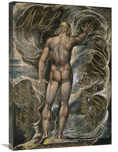 Global Gallery GCS-281723-30-142 30 in. Milton a Poem, Title Page 