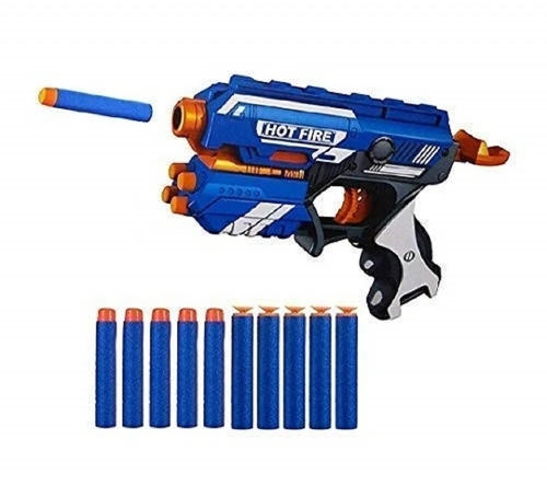 Foam Blaster Toy Gun with 10 Bullets