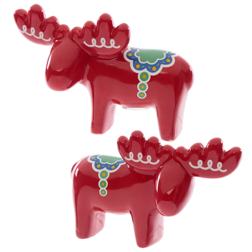 Fun Scandi Moose Salt and Pepper Set