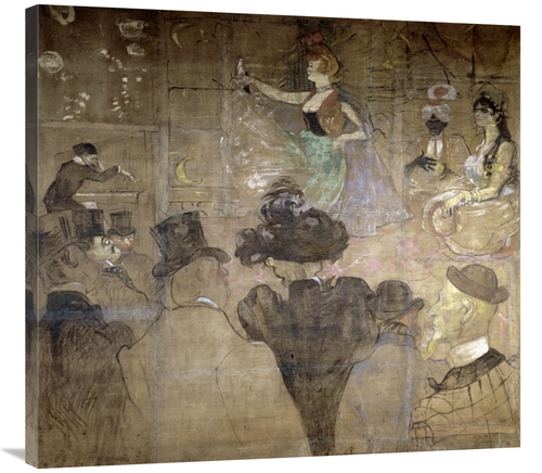 Global Gallery GCS-278183-36-142 36 in. La Danse Mauresque Ou Les Alme