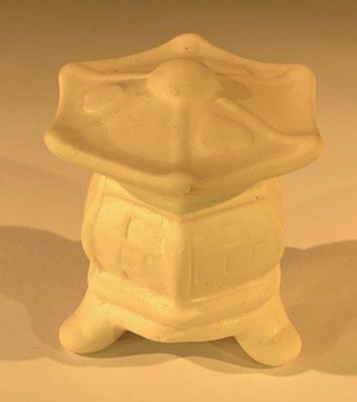 Ceramic Sandstone Pagoda Lantern - 2.5"