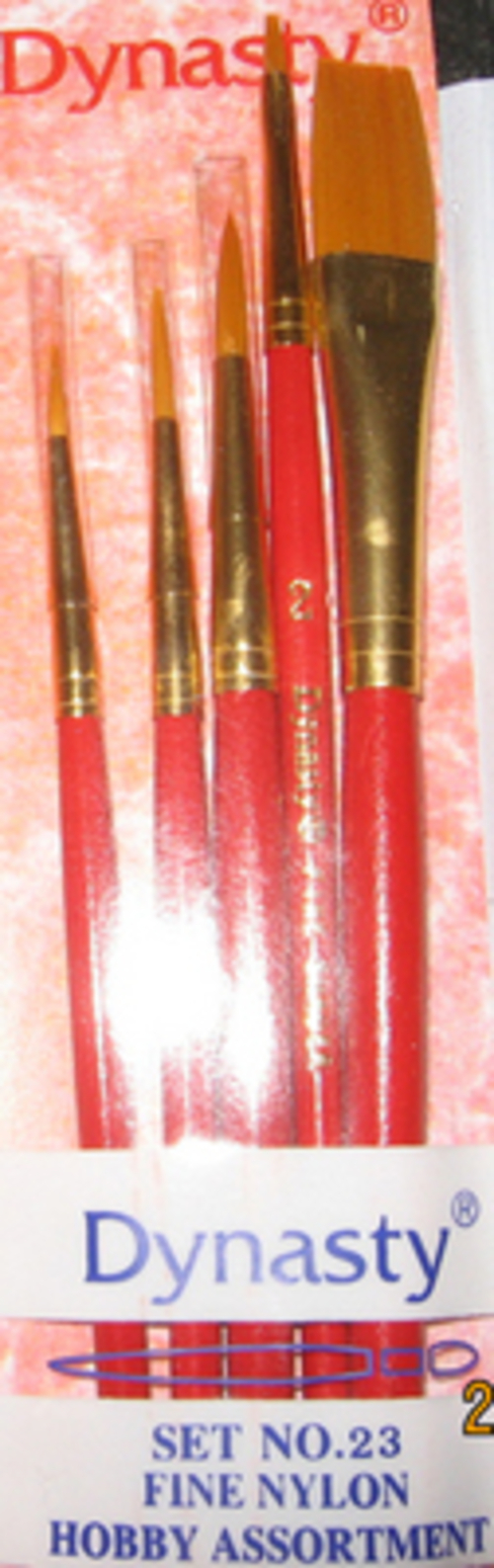 Dynasty Brush Set 23 Nylon 5 Brush Craft Brush Set