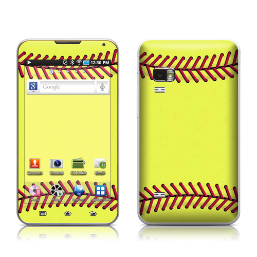 DecalGirl SG5M-SOFTBALL Samsung Galaxy Player 5.0 Skin - Softball