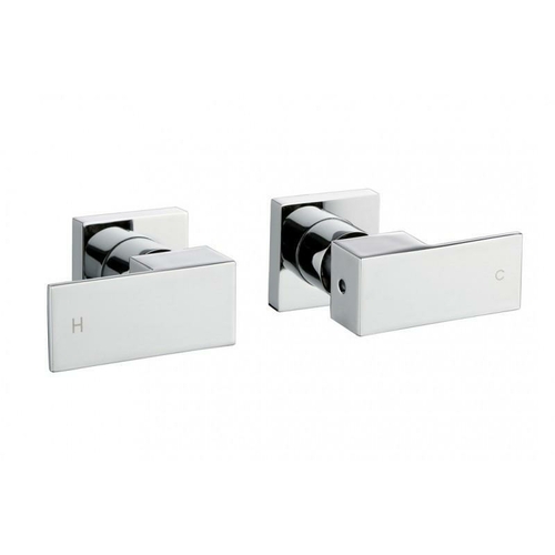 Ottimo Square Chrome Shower/Bath Taps