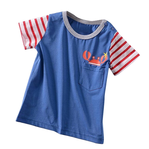 Toddler Kids Baby Boys Girls Summer T-Shirt