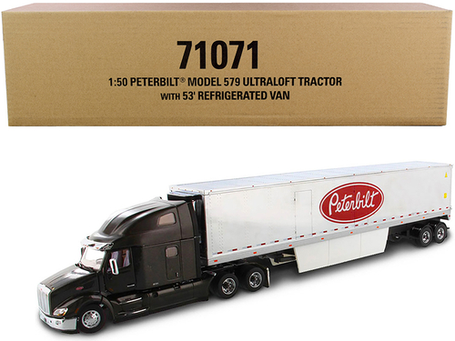 Peterbilt 579 UltraLoft Truck Tractor with 53\' Refrigerated Van
