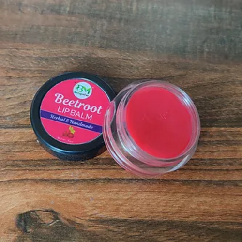 Pack Of 3 Herbal & Handmade -Beetroot Lip Balm - 8gm