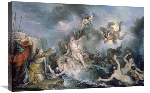 Global Gallery GCS-277140-30-142 30 in. Perseus Rescues Andromeda Art 