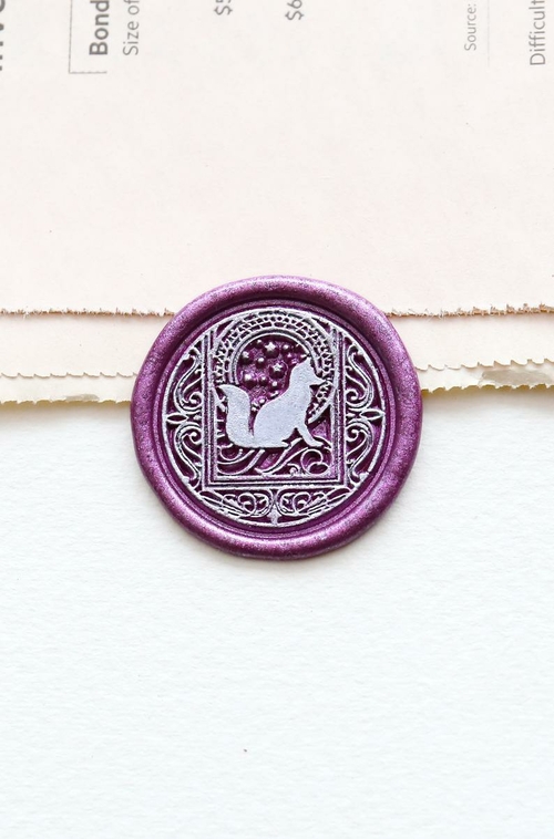 Tarot Fox wax Seal Stamp /journal decor wax seal Stamp