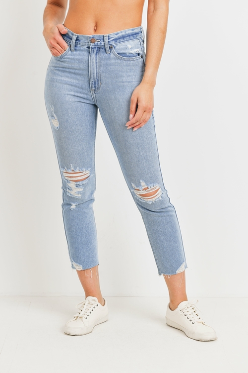 Main JBD HIGH WAISTED STRAIGHT LEG JEAN image