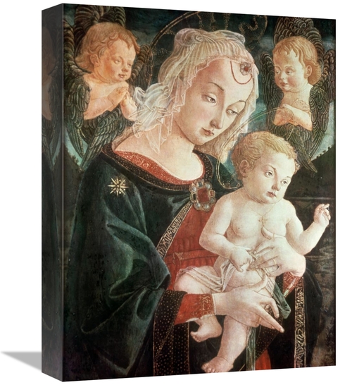 Global Gallery GCS-277553-16-142 16 in. Madonna with Child Art Print -