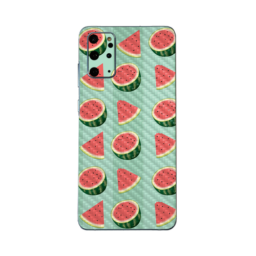 MightySkins CF-SAGS20PL-Watermelon Patch Carbon Fiber Skin for Samsung