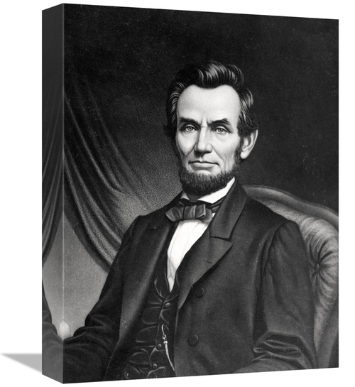 Global Gallery GCS-283008-16-142 16 in. Abraham Lincoln Art Print - Un