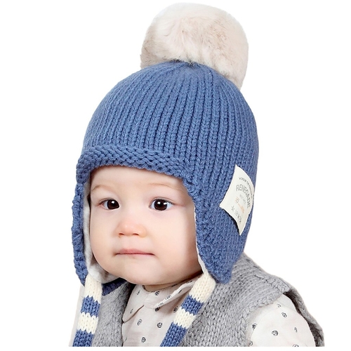 Winter Newborn Knitted Hat Baby Boys Girls Hats