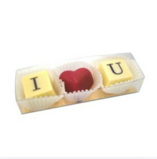 Ritonka 3 pralines "I Love You" Valentin