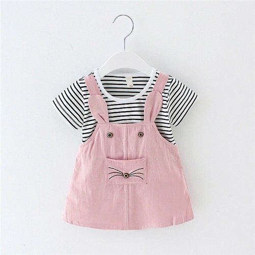 Cat Baby Kids Toddler Girls Cute Bandage Suit Mini