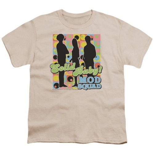 Trevco Mod Squad-Solid Mod Pattern - Short Sleeve Youth 18-1 Tee - Cre