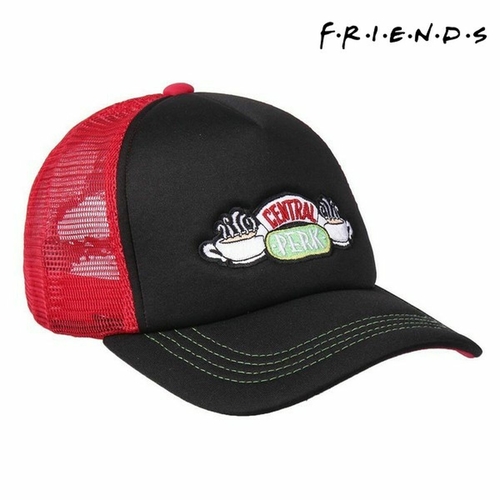 Unisex hat Friends 2200007152_ Red Black