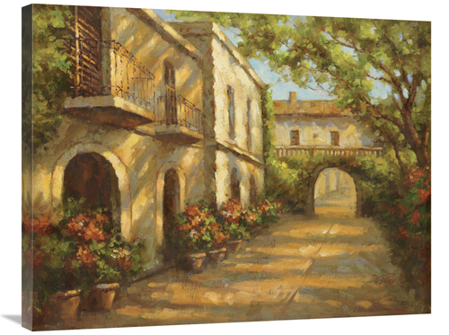 Global Gallery GCS-128532-2835-142 28 x 35 in. Arched Passageway Art P