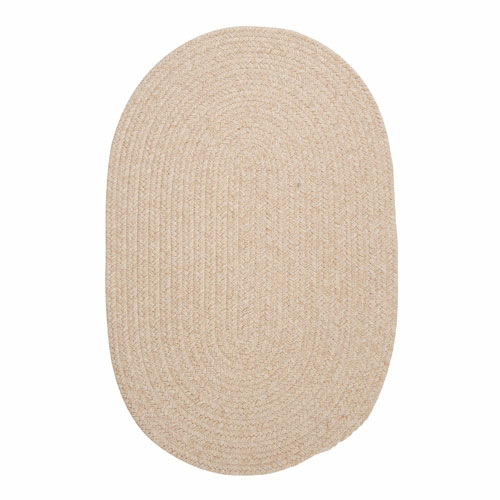 Colonial Mills Rug WL00R084X108 Bristol - Natural 7 ft. x 9 ft. Braide