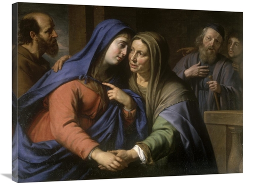 Global Gallery GCS-281954-36-142 36 in. The Visitation Art Print - Phi