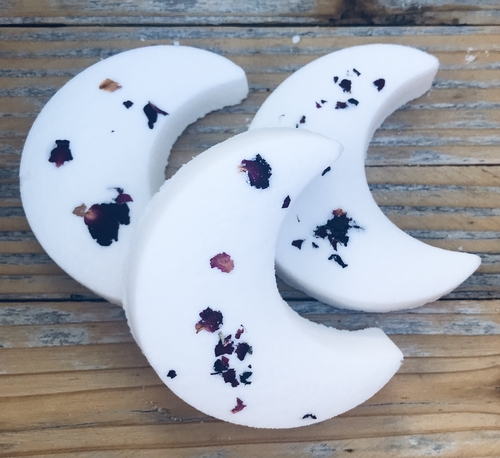 Rose Mini Moon Bath Bomb