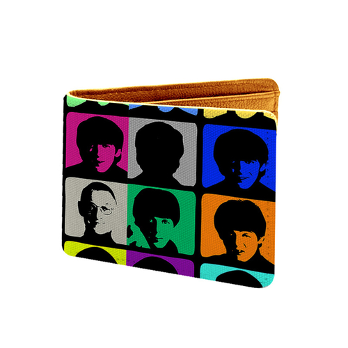 Famous Man Design Multi color Canvas, Artificial