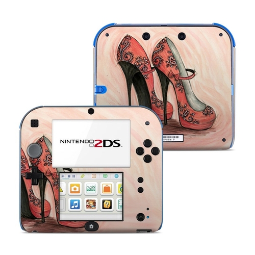 DecalGirl N2DS-CSHOES Nintendo 2DS Skin - Coral Shoes