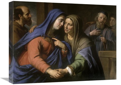 Global Gallery GCS-281954-22-142 22 in. The Visitation Art Print - Phi