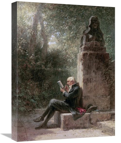 Global Gallery GCS-267329-22-142 22 in. The Philosopher - The Reader i