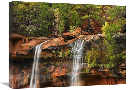 Global Gallery GCS-397199-1824-142 18 x 24 in. Cascades Tumbling 110 f