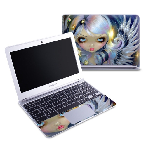 DecalGirl SCB1-ANGELSL Samsung 11.6 in. Chromebook Skin - Angel Starli