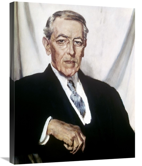 Global Gallery GCS-279305-30-142 30 in. Woodrow Wilson Art Print - Wil