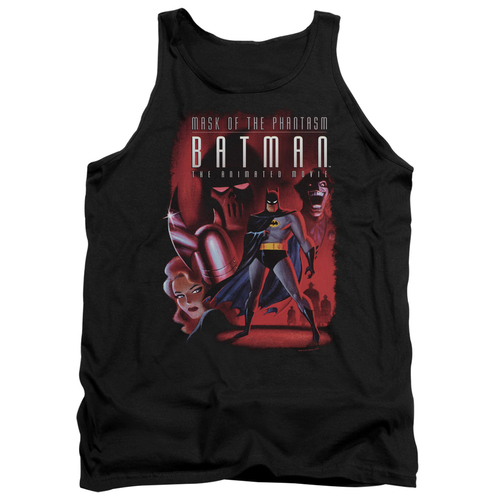 Trevco BM2800-TK-5 Batman & Phantasm Cover Adult Cotton Tank Top, 