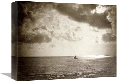 Global Gallery GCS-266734-16-142 16 in. Brig on the Water Art Print - 