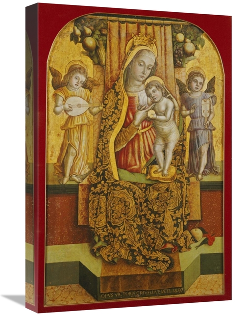 Global Gallery GCS-266124-22-142 22 in. The Madonna & Child Art Print 