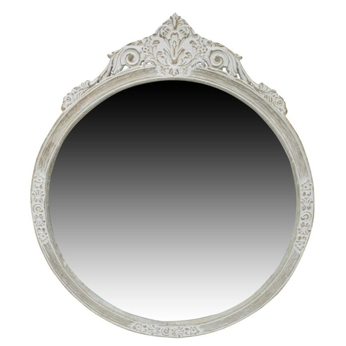 Wall mirror DKD Home Decor 76 x 3 x 86,35 cm Crystal White Mango wood